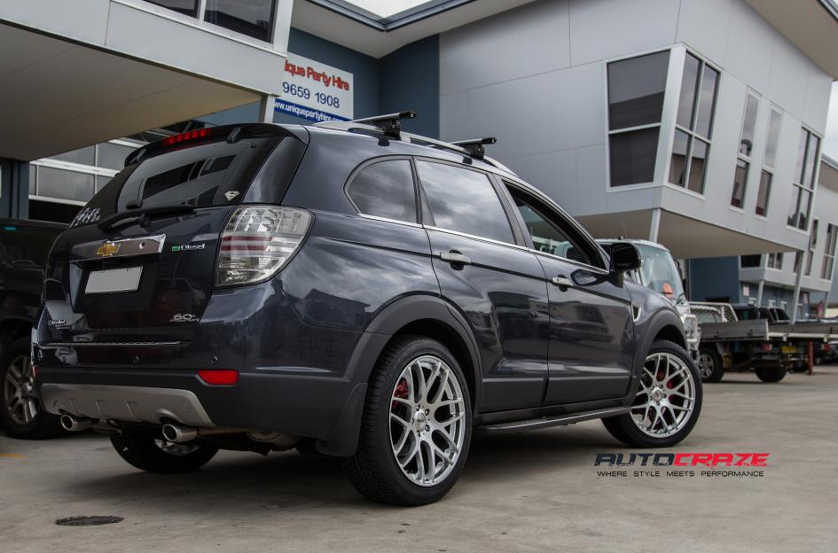 HOLDEN CAPTIVA M SPEC HYPER SILVER